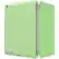 Front Large. iLuv - Smart Back iPad Case - Green.
