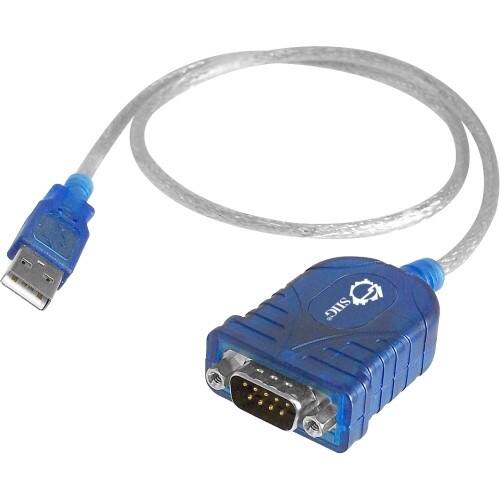 Best Buy: SIIG USB to Serial Cable Blue JU-CS0111-S1