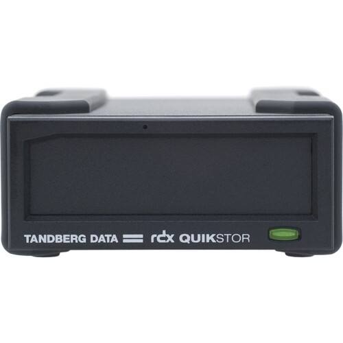 Front Standard. Tandberg - RDX QuikStor 8674 64 GB Solid State Drive - Black.