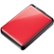 Front Large. Buffalo - MiniStation Plus HD-PNTU3 1 TB 2.5" External Hard Drive - 1 Pack - Ruby Red.