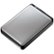 Front Standard. Buffalo - MiniStation Plus HD-PNTU3 1 TB 2.5" External Hard Drive - 1 Pack - Silver.