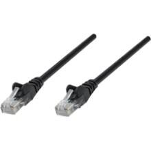 Front Large. Intellinet - Cat.5e UTP Patch Cable - Black.