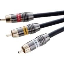 Front Large. Spider - Audio/Video Cable - Black.