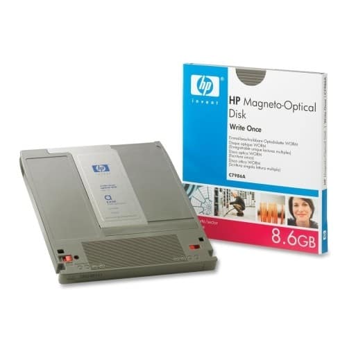 Front Standard. HP - 5.25" Magneto Optical Media.