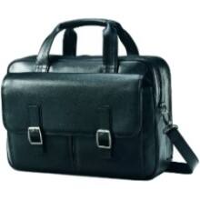 Front Large. Samsonite - Carrying Case (Flap) for 15.6" Notebook - Black.
