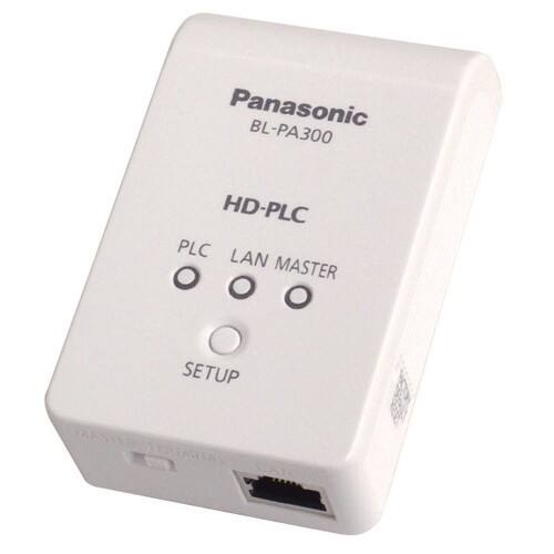 Front Standard. Panasonic - High Definition Power Line Ethernet Adapter.
