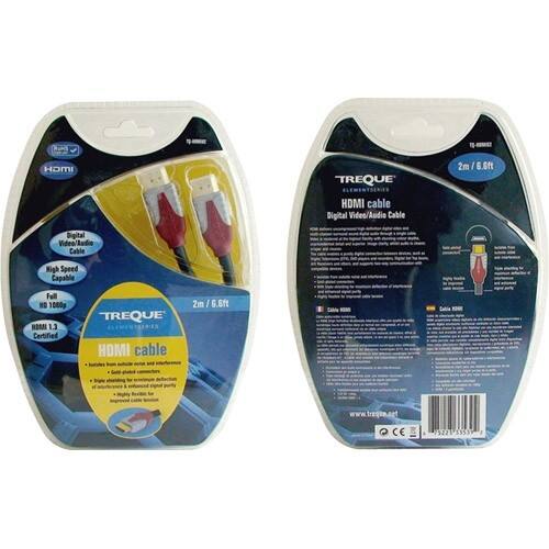 Front Standard. Treque - Element HDMI Cable.