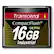 Front Large. Transcend - 16 GB CompactFlash (CF) Card - 1 Card.