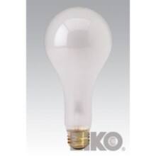 Front Large. Eiko - BBA A-21 E26 Base Bulb - 250W - 120V.