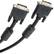 Front Large. StarTech - 1 Data Transfer Cable - Black.