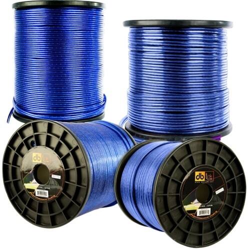 Front Standard. DB Link - Audio Cable - Blue.