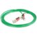 Front Large. C2G - Fiber Optic Patch Cable - Green.