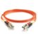 Front Large. C2G - Fiber Optic Duplex Patch Cable - (Plenum) - Orange.