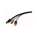 Front Large. C2G - S-Video and Stereo Audio Interconnect Cable - Plenum - Black.