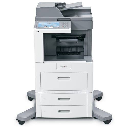 Front Standard. Lexmark - X658DFE Laser Multifunction Printer - Monochrome - Plain Paper Print - Desktop.