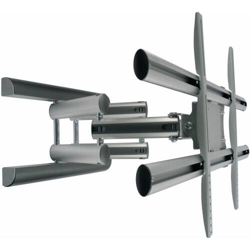 Front Standard. ProMounts - Mounting Arm for Flat Panel Display - Silver.