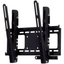 Front Large. Monster - Wall Mount for Flat Panel Display - Black.