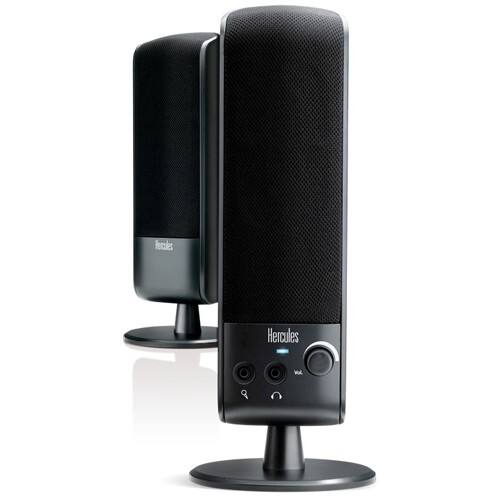 Front Standard. Hercules - 2.50 W Speaker System - Black.