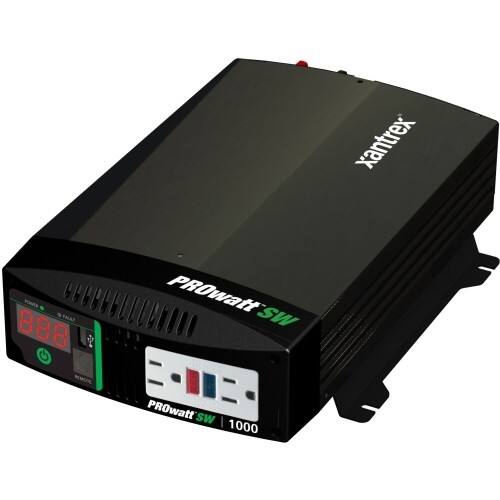 Front Standard. Xantrex - PROwatt DC-to-AC Power Inverter - Continuous Power: 1 kW.