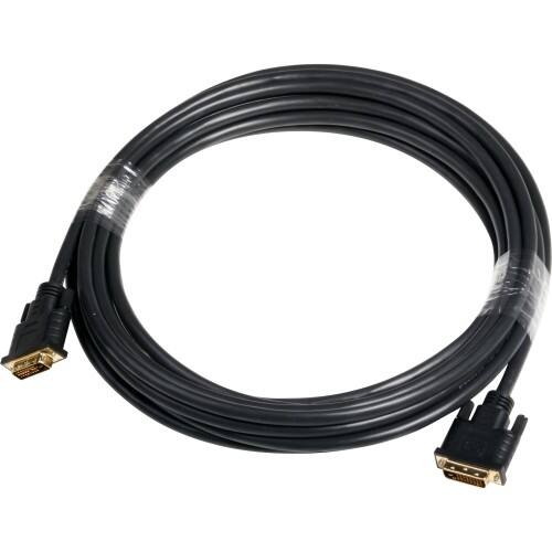 Front Standard. Atlona - Industrial DVI Cable - Matte Black.