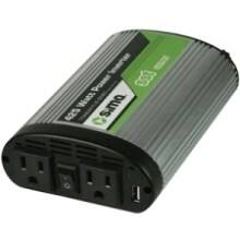 Front Large. Sima - DC-to-AC Power Inverter - Continuous Power: 425 W.