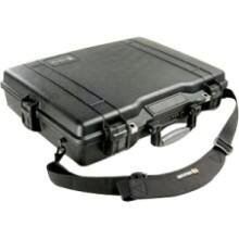 Front Large. Pelican - Carrying Case for 17" Notebook - Green.