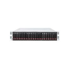 Front Large. Super Micro - SuperServer Barebone System - 2U Rack-mountable - Intel 5520 Chipset - Socket B LGA-1366.