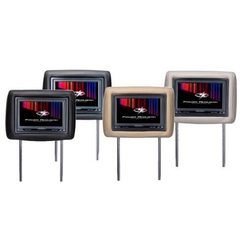 Front Standard. Power Acoustik - 9" LCD Car Display - Dark Gray.