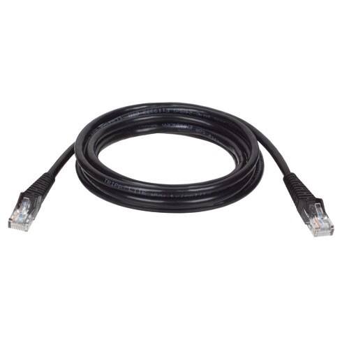 Front Standard. Tripp Lite - Cat5e UTP Patch Cable - Black.