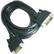 Front Large. PPA International - Video Cable - Black.