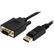 Front Standard. Startech - 6 ft DisplayPort to VGA Cable - M/M - Black.