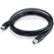 Front Large. C2G - USB Cable - Black.