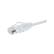 Front Large. Oncore Power - ClearFit Cat.6 UTP Patch Cable - White.