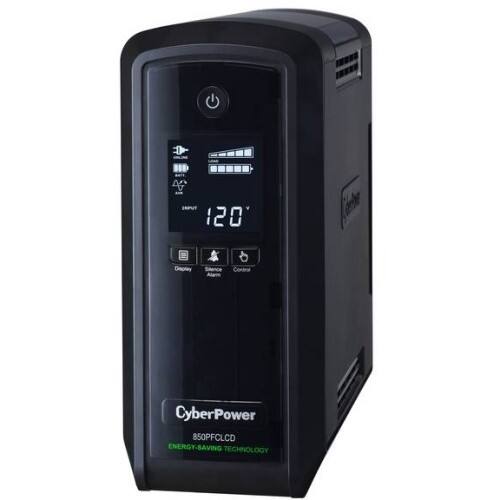 Front Standard. CyberPower - UPS 850VA 510W PFC compatible Pure sine wave.