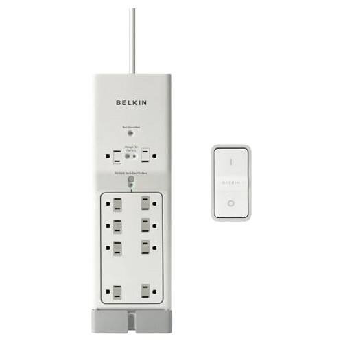 Front Standard. Belkin - 10-Outlets Surge Suppressor.
