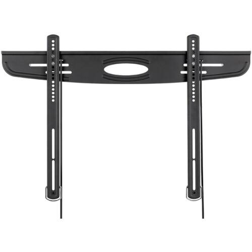 Front Standard. Telehook - Ultra Slim Wall Mount for Flat Panel Display - Black.