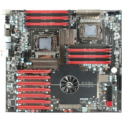 Front Standard. EVGA - Server Motherboard - Intel 5520 Chipset - Socket B LGA-1366.