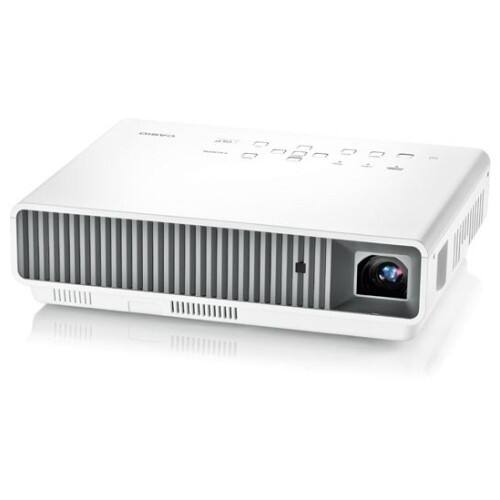 Front Standard. Casio - Signature XJ-M145 3D Ready DLP Projector - 720p - HDTV - 4:3 - White.