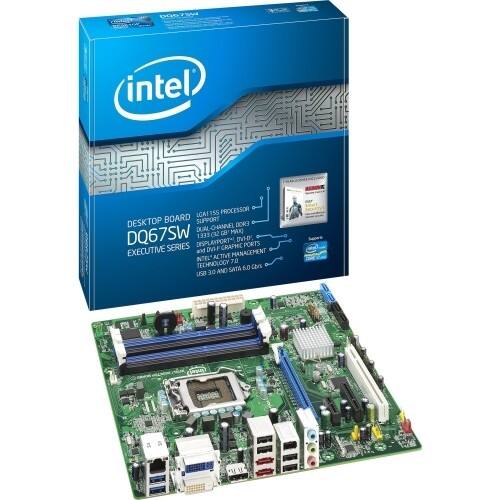 Front Standard. Intel - Executive Desktop Motherboard Q67 Express Chipset - Socket H2 LGA-1155 - 10 x Bulk Pack.