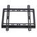 Front Standard. AGPtek - Wall Mount for Flat Panel Display - Black.