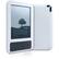 Front Large. Marware - SportGrip Digital Text Reader Case - White.