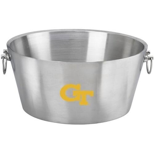 Front Standard. Kraftware - Collegiate 8 Georgia Tech Party Tub.
