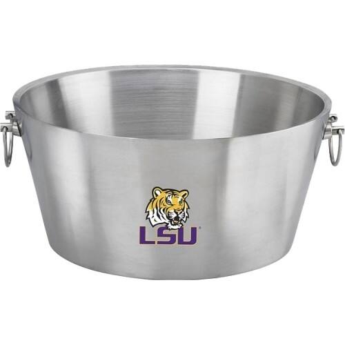 Front Standard. Kraftware - Collegiate 8 LSU Party Tub.