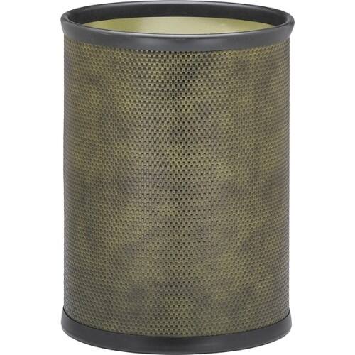 Front Standard. Kraftware - Chelsea Caravan Jalapeno Waste Basket.