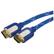 Front Standard. Insten - HDMI Cable - Mesh Blue.
