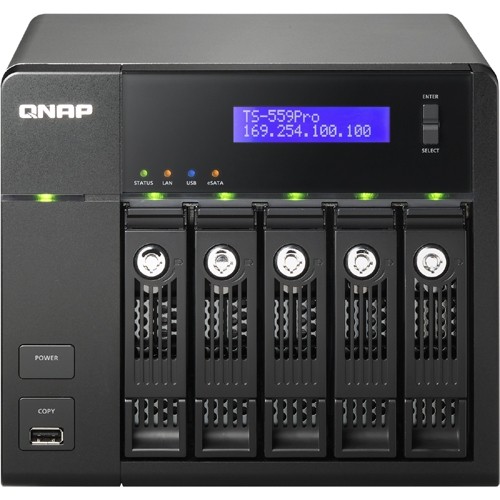 Best Buy: QNAP Turbo NAS Network Storage Server TS-559 Pro