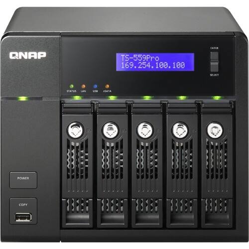 Front Standard. QNAP - Turbo NAS Network Storage Server.