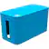 Front Standard. Bluelounge - Cablebox Mini CBM-BLU Cable Protector.