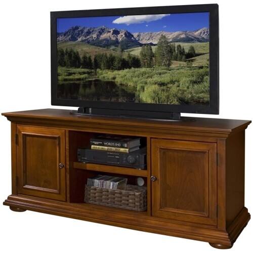 Front Standard. Home Styles - Homestead 56 inch Entertainment Stand Homestead 56'' Entertainment Stand.