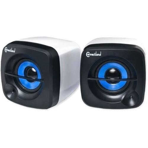 Front Standard. SYBA Multimedia - Speaker System - Black, White.